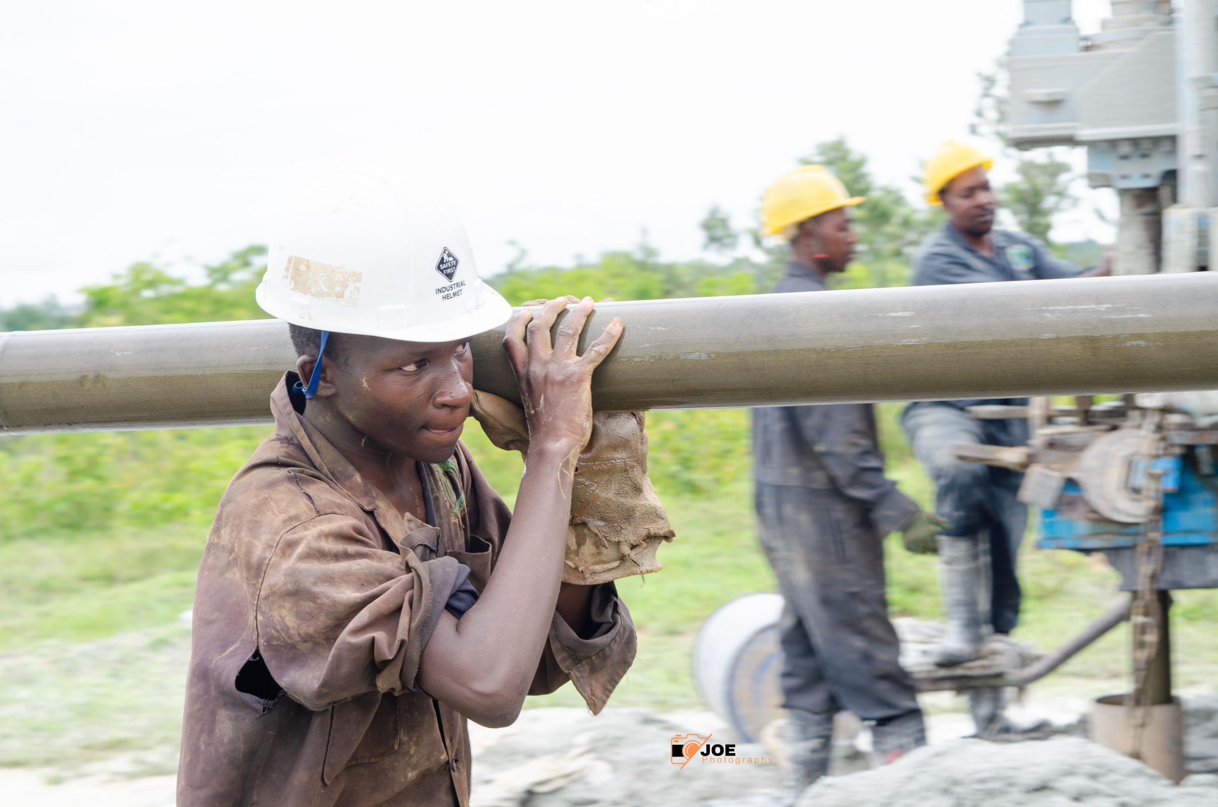 My Experience in Borehole Drilling Project Photography in Muranga