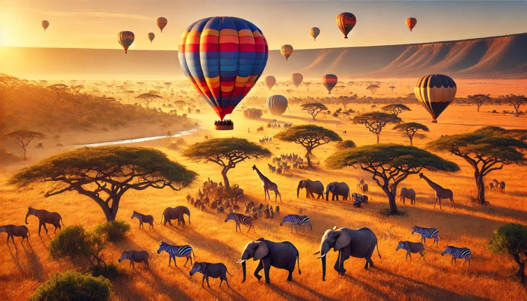 MASAI MARA HOT AIR BALLOON FLIGHT