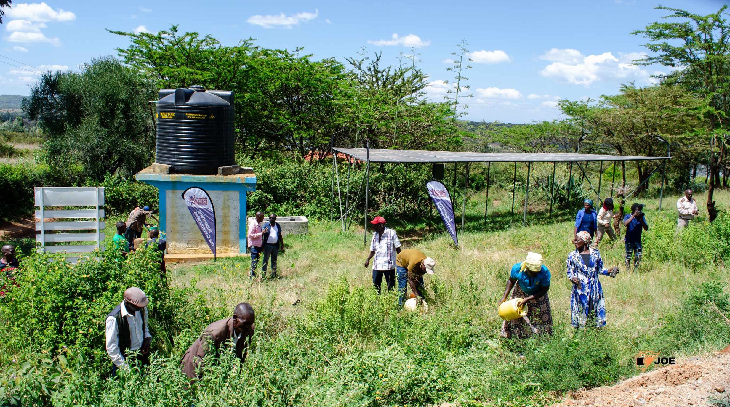 Call for Grant Conserving Water Catchment Areas in kenya- nakuru