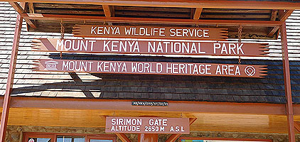 1 day mt kenya hike sirimon route