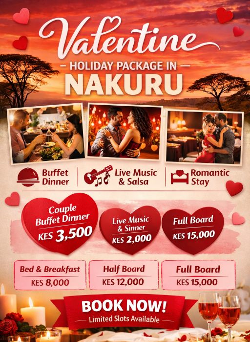 Valentine Holiday Package in Nakuru